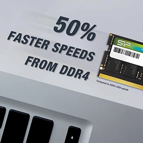 Silicon Power SP032GBSVU480F22 Black SODIMM DDR5-4800 CL40 32GB (2x16GB) image