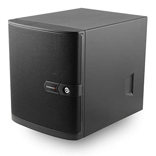 Supermicro SuperChassis 721TQ-350B2 Mini-ITX Tower Black w/350 W Power Supply image