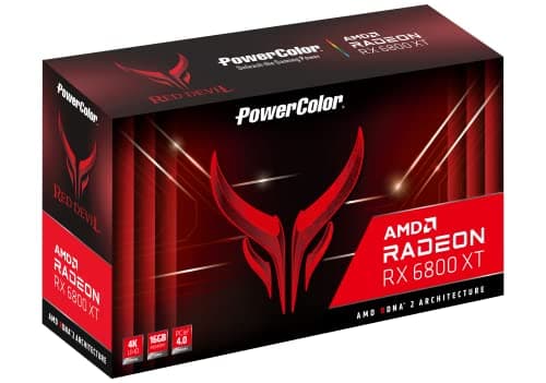 PowerColor Red Devil OC Radeon RX 6800 XT 16GB GDDR6 Black image