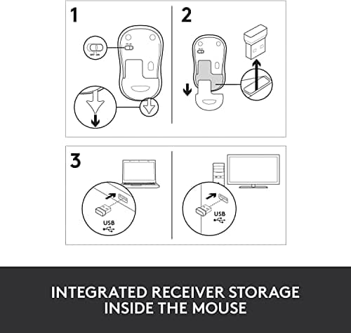 Logitech Wireless Mouse M185 (Swift Grey) image