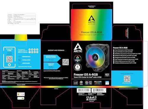 ARCTIC Freezer i35 A-RGB Air 158mm Black image
