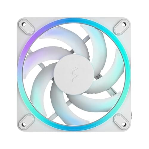 Fractal Design Momentum 120mm White PWM Addressable RGB 62.44 CFM 1-Pack image