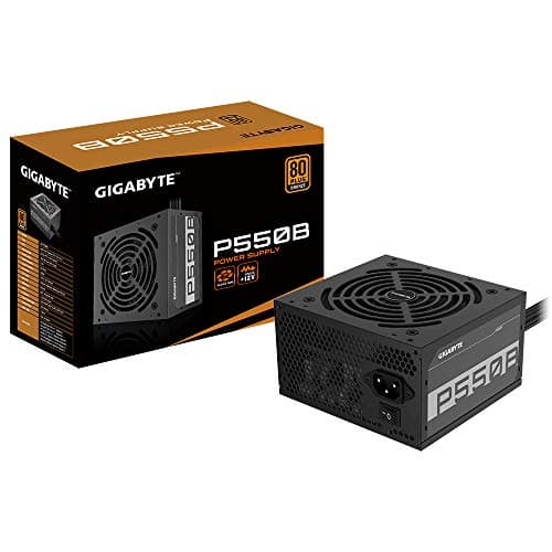 Gigabyte P550B Black ATX 550W Non-Modular 80+ Bronze Certified image