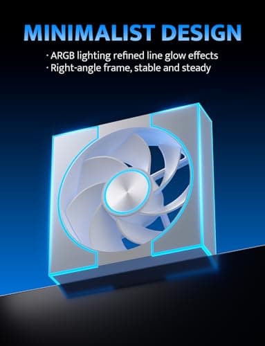 darkFlash DM8R LINE Black Reverse 120mm White Pack of 3 image