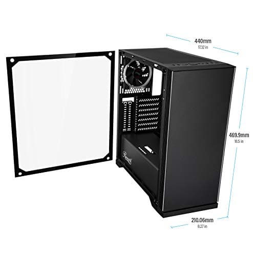 Rosewill ZIRCON I ATX Mid Tower Gaming PC Computer Case image