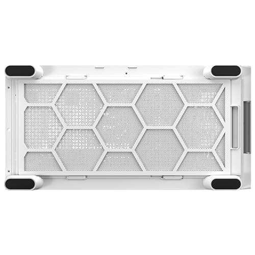 Antec FLUX ATX Mid Tower White / Brown with Tempered Glass Side Panel and USB 3.2 Gen 2 Type-C, USB 3.2 Gen 1 Type-A image