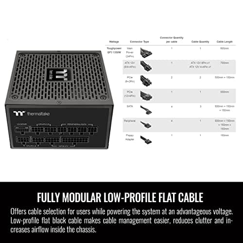 Thermaltake Toughpower GF3 TT Premium Black 750W 80+ Gold Certified Fully Modular image