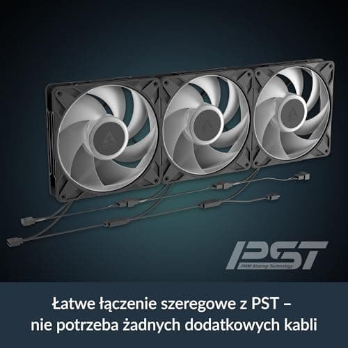 ARCTIC P14 Pro 140mm Black PWM Addressable RGB 110 CFM image