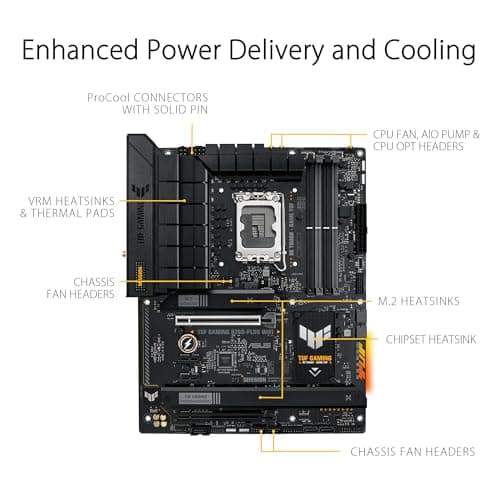 Asus B760 TUF GAMING PLUS WIFI DDR5 ATX image