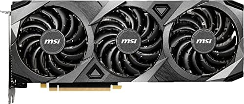 MSI VENTUS 3X OC GeForce RTX 3070 8GB GDDR6 Black / Silver image