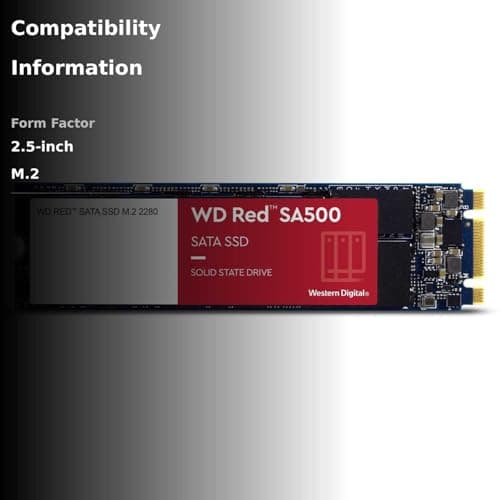 Western Digital Red SA500 2TB SSD M.2-2280 SATA image