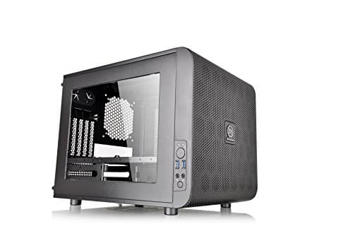 Thermaltake Core V21 Micro ATX Mini Tower Black with Acrylic Side Panel and USB 3.2 Gen 1 Type-A image
