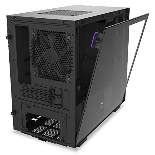 NZXT H210i Mini-ITX Tower White with Tempered Glass Side Panel and USB 3.2 Gen 2 Type-C, USB 3.2 Gen 1 Type-A image