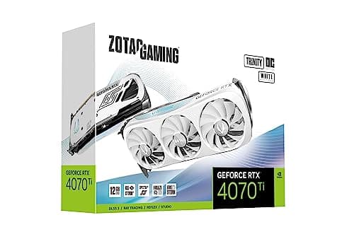 Zotac GAMING Trinity OC GeForce RTX 4070 Ti 12GB GDDR6X White image