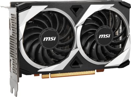 MSI MECH 2X OC Radeon RX 6500 XT 4GB GDDR6 Black / Silver image