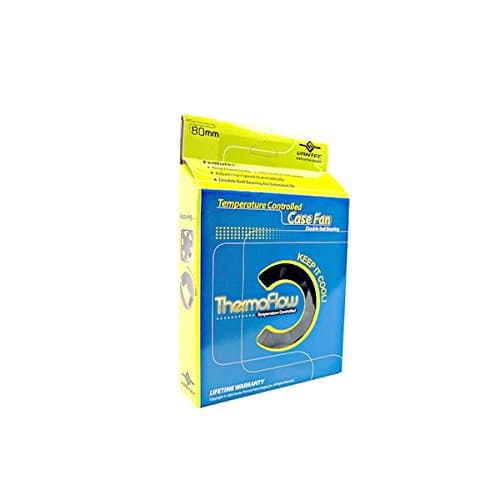 Vantec Thermoflow 80mm Black 41.6 CFM 1-Pack image