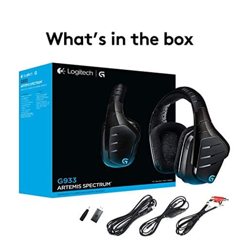Logitech G933 Artemis Spectrum Snow 7.1 Channel Closed-Back Gaming Headset image