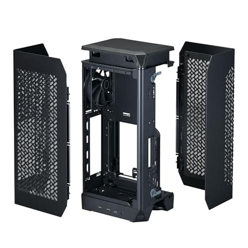 Cooler Master NCORE 100 AIR Mini-ITX Tower Black with Mesh Side Panel and Front USB 3.2 Gen 2x2 Type-C, USB 3.2 Gen 1 Type-A image