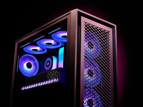 Corsair FRAME 4000D Vault Series Modular Mid-Tower PC Case – Galaxy image