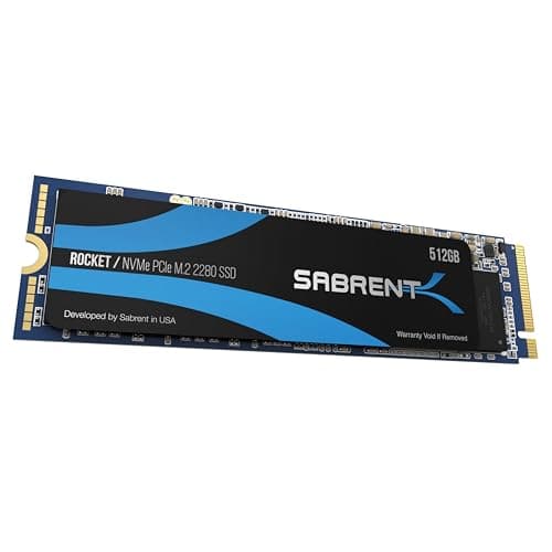 Sabrent Rocket 512GB M.2 SSD PCIe 3.0 NVMe main image