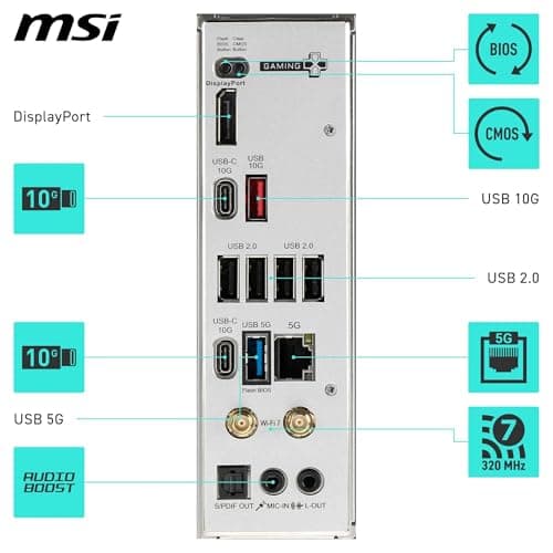 MSI B850 GAMING PLUS WIFI AM5 DDR5 ATX image
