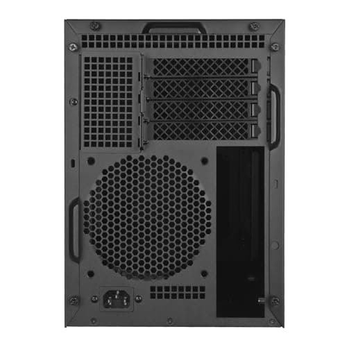 Silverstone SUGO 17 Micro ATX Desktop Black Mesh Side Panel, USB 3.2 Gen 2 Type-C, USB 3.2 Gen 1 Type-A image