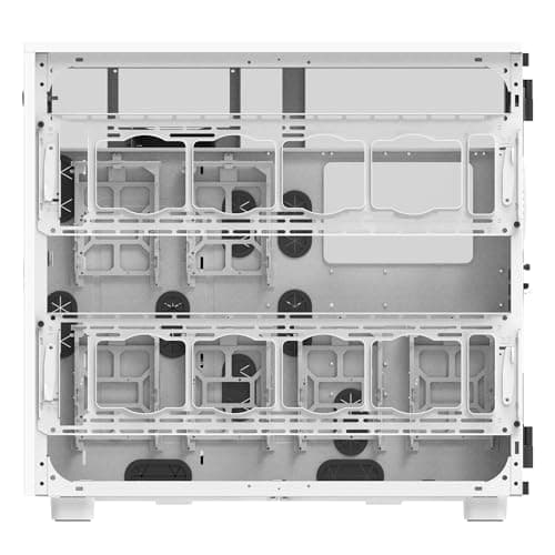 Thermaltake AX700 ATX Full Tower White Mesh Side Panel, USB 3.2 Gen 2 Type-C, USB 3.2 Gen 1 Type-A image