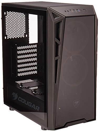 Cougar Turret RGB ATX Mid Tower Black Tempered Glass image