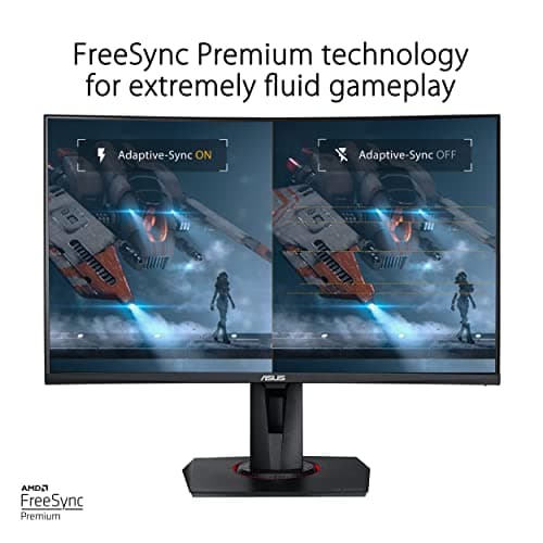 Asus TUF Gaming VG27VQM 27 1080p 240Hz VA Curved Monitor image