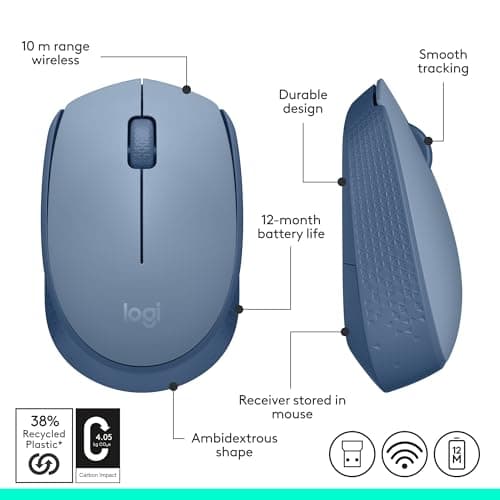 Logitech M170 Wireless/Wired Optical Mouse image