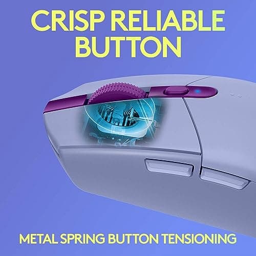 Logitech G305 LIGHTSPEED Wireless Gaming Mouse Lilac image