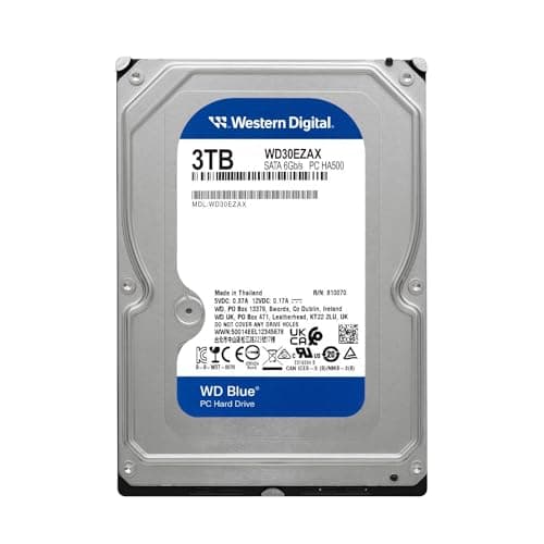 Western Digital Blue 3TB HDD 5400RPM 3.5" SATA image