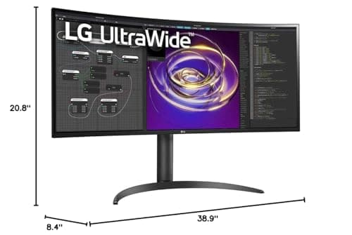 LG 34BP85CN-B 34" 3440x1440 75Hz IPS Curved Monitor image