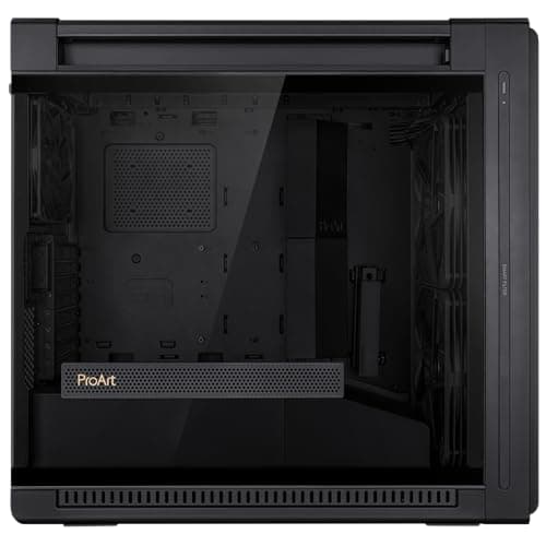 Asus ProArt PA602 ATX Mid Tower Black Tempered Glass Side Panel image