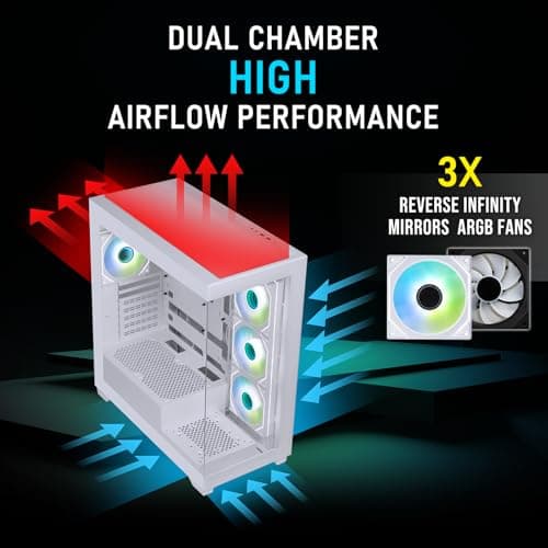 BitFenix CETO Premium ATX Mid Tower Black Tempered Glass image