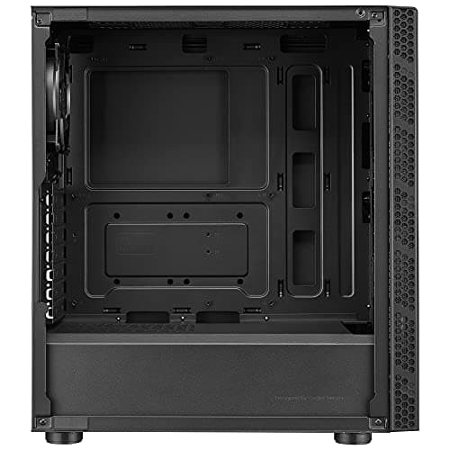 Cooler Master MasterBox MB600L V2 ATX Mid Tower Black Tempered Glass Side Panel, USB 3.2 Gen 1 Type-A image