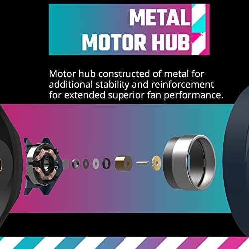 Cooler Master Mobius OC 120mm Blue / Black PWM 88.1 CFM image