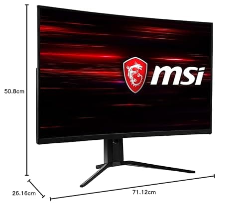MSI Optix MAG321CQR 31.5" 1440p 144Hz VA Curved Monitor image