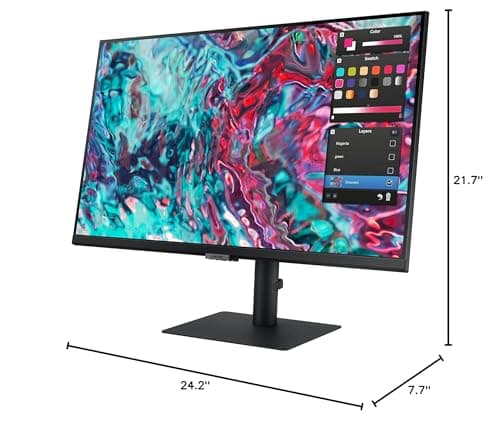 Samsung S80TB 27" 4K 60Hz IPS Monitor image
