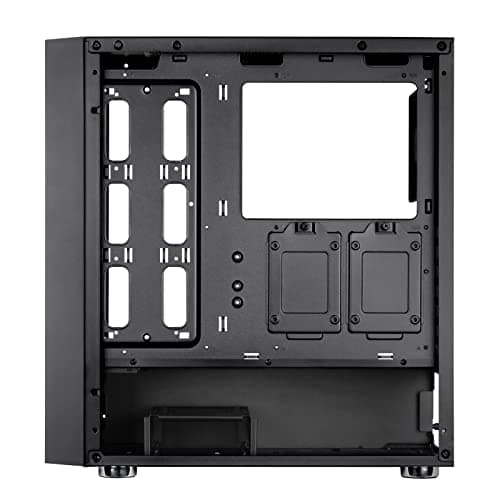 Silverstone FARA R1 PRO V2 ATX Mid Tower Black with Tempered Glass Side Panel and USB 3.2 Gen 1 Type-A, USB 2.0 Type-A image