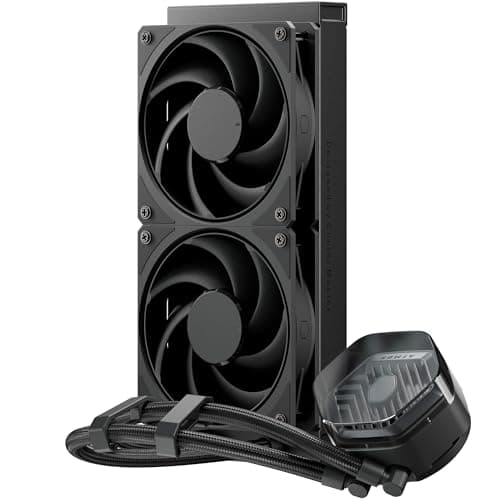 Cooler Master MasterLiquid 240 ATMOS Stealth Water 240mm 75.2 CFM Black main image