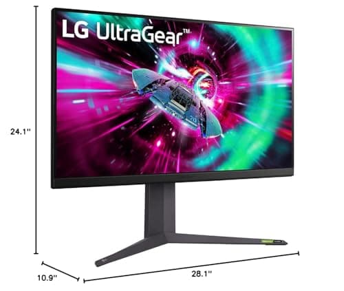 LG UltraGear 32GR93U-B 32" 4K 144Hz IPS Monitor image
