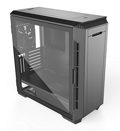Phanteks Eclipse P600S ATX Mid Tower Black with Tinted Tempered Glass Side Panel and USB 3.2 Gen 2 Type-C, USB 3.2 Gen 1 Type-A Front Panel image