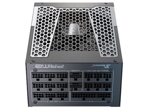 SeaSonic PRIME TX-1600 ATX 3.0 Black / Silver 1600W Fully Modular ATX 80+ Titanium Certified image