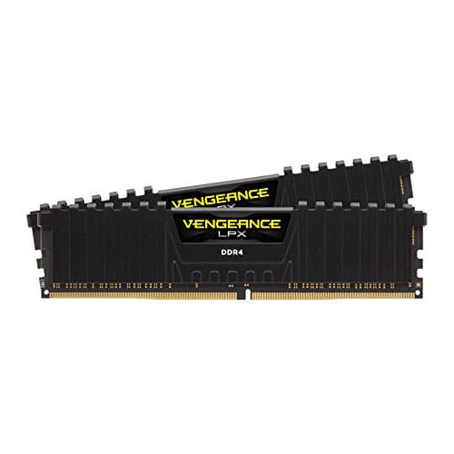 Corsair Vengeance LPX Black / Yellow DDR4-2133 CL13 32GB (2x16GB) image