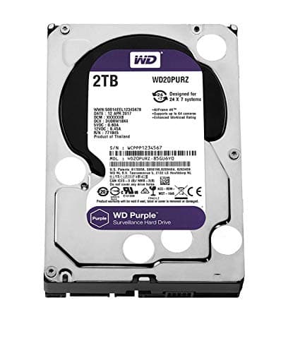 Western Digital Purple 2TB 3.5" HDD 5400RPM SATA 6.0 Gb/s main image