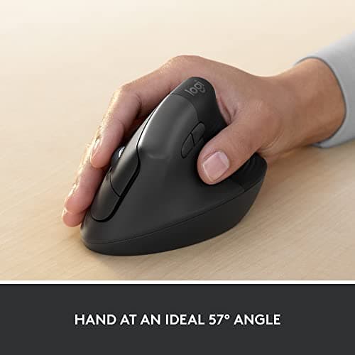 Logitech Lift for Business Wireless/Wired/Bluetooth Optical Mouse image