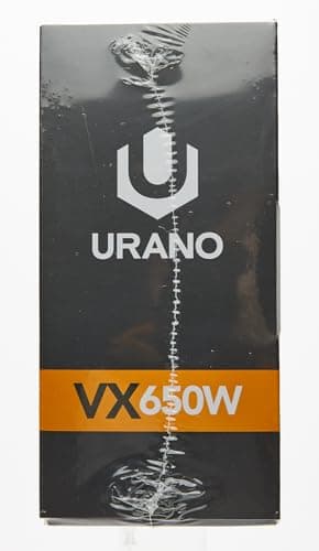 NOX URANO VX Black / Orange 650W Non-Modular 80+ Bronze Certified image