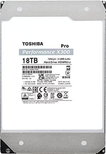 Toshiba X300 Pro 18TB HDD 7200RPM 3.5" SATA image