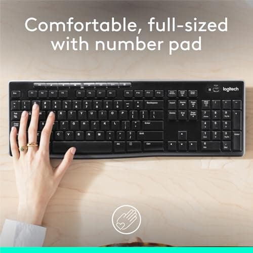 Logitech K270 Wireless Standard Keyboard image